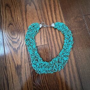 Guess by Marciano Turquoise and Gold Necklace